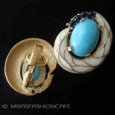 （画像用） クラウントリファリ Trifari イヤリング