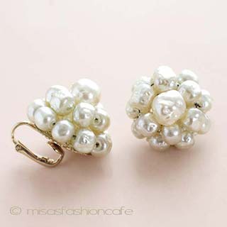 （画像用） バロックパール　イヤリング