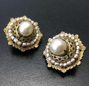 （画像用） Miriam Haskell　 ミリアムハスケル イヤリング