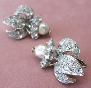 （画像用） Coroコロ バロックパール花イヤリング