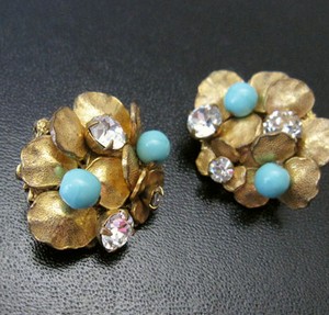 （画像用） Miriam Haskell　 ミリアムハスケル イヤリング