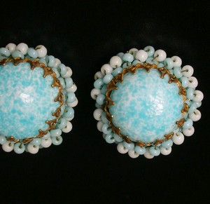 （画像用） Miriam Haskell　 ミリアムハスケル イヤリング