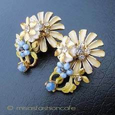 （画像用） Robert お花イヤリング