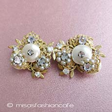 （画像用） Robert ロバート お花イヤリング