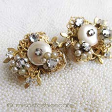 （画像用） Robert ロバート お花イヤリング