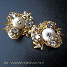 （画像用） Robert ロバート お花イヤリング