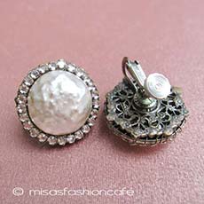 （画像用） Miriam Haskell ミリアムハスケル イヤリング