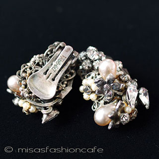 （画像用） Ｒｏｂｅｒｔ　ロバート　 パールの花　イヤリング