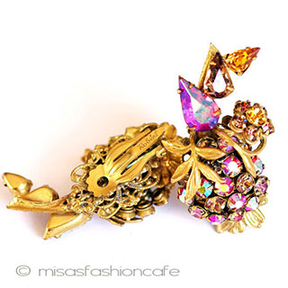 （画像用） Ｒｏｂｅｒｔ　ロバート ＲＳの花　イヤリング