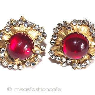 （画像用） ミリアム　ハスケル　 Miriam Haskellイヤリング