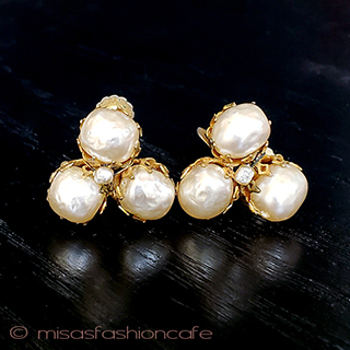 （画像用） ミリアムハスケル　 バロックパールイヤリング