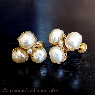 （画像用） ミリアムハスケル　 バロックパールイヤリング