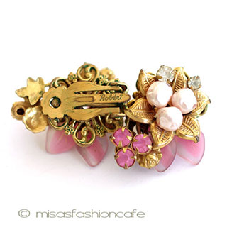 （画像用） Ｒｏｂｅｒｔ　イヤリング パールRSフラワー