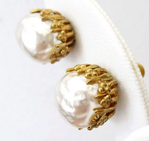 （画像用） Miriam Haskell　 ミリアムハスケル イヤリング