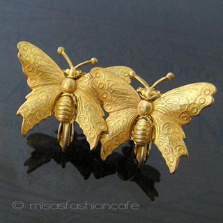 （画像用） Miriam Haskell ミリアムハスケル イヤリング