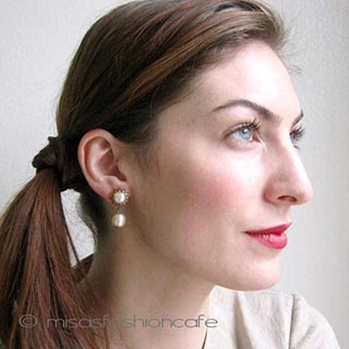 （画像用） Miriam Haskell ミリアムハスケル イヤリング