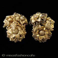 （画像用） Miriam Haskell ミリアムハスケル イヤリング