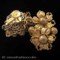 （画像用） Miriam Haskell ミリアムハスケル イヤリング