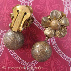 （画像用） Miriam Haskell ミリアムハスケル イヤリング