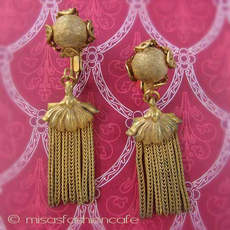 （画像用） Miriam Haskell ミリアムハスケル イヤリング