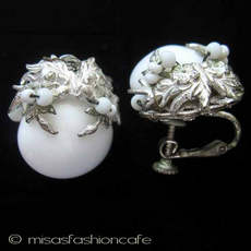 （画像用） Miriam Haskell ミリアムハスケル イヤリング