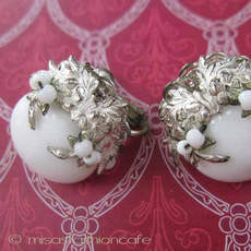 （画像用） Miriam Haskell ミリアムハスケル イヤリング