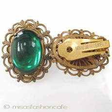 （画像用） Miriam Haskell ミリアムハスケル イヤリング