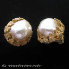 （画像用） Miriam Haskell ミリアムハスケル イヤリング