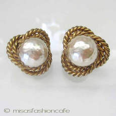 （画像用） Miriam Haskell ミリアムハスケル イヤリング