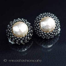 （画像用） Miriam Haskell ミリアムハスケル イヤリング