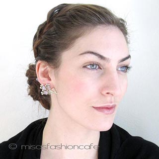 （画像用） Kramer お花イヤリング