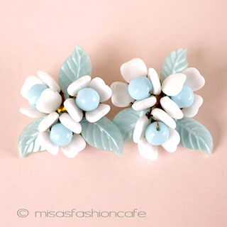 （画像用） 花ブーケ　イヤリング