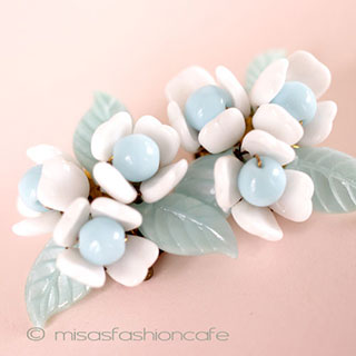 （画像用） 花ブーケ　イヤリング