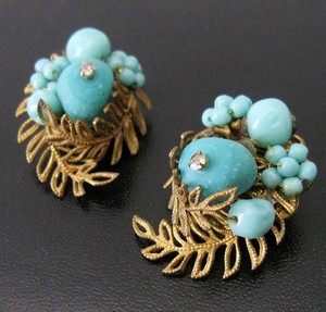 （画像用） DeMario NY　 フラワーイヤリング