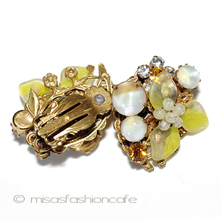 （画像用） Ｒｏｂｅｒｔ　イヤリング ガラスの花　イヤリング