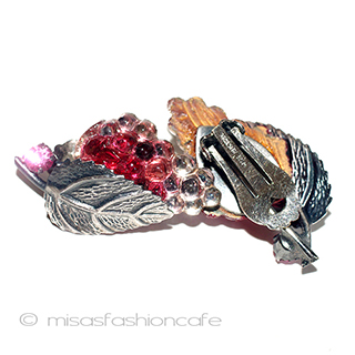 （画像用） Austria　オーストリア 葡萄　イヤリング