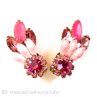 （画像用） エナメルRS花イヤリング