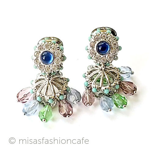 （画像用） NolanMiller　イヤリング ビジュー・シャンデリア