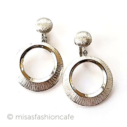 （画像用） Trifari　 トリファリ フープイヤリング(S)