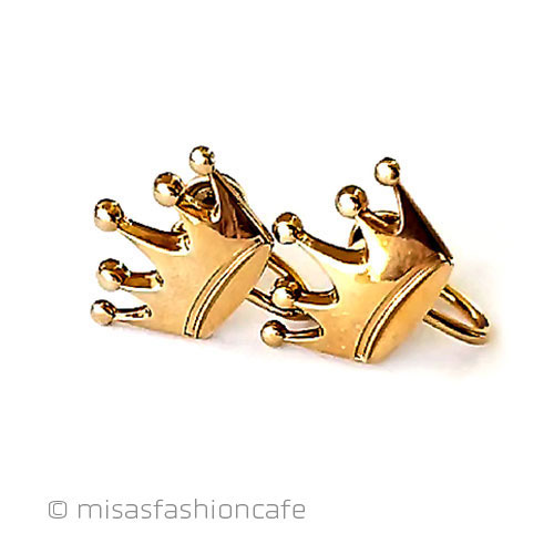 （画像用） アンティークジュエリー 12K Gf 金のクラウン