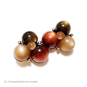 （画像用） ヴィンテージジュエリー ＣＯＲＯ刻印ムーングロウ