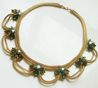 （画像用） メッシュリボン　ネックレス