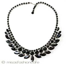 （画像用） フレンチジェット　ネックレス