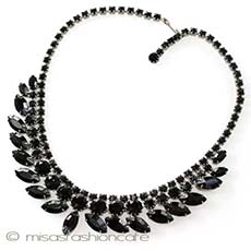 （画像用） フレンチジェット　ネックレス