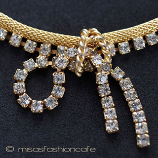 （画像用） RSリボン ネックレス