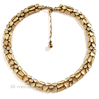 （画像用） Trifari　 トリファリ モザイク・ネックレス