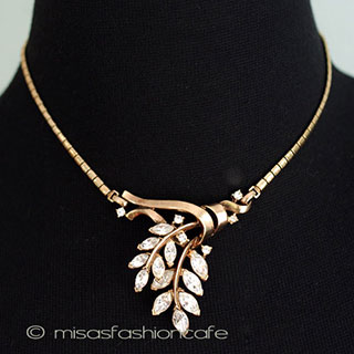 （画像用） Ｔｒｉｆａｒｉ　 トリファリ リーフブーケ　ネックレス