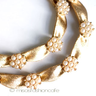 （画像用） Ｔｒｉｆａｒｉ　 トリファリ パール小花ネックレス