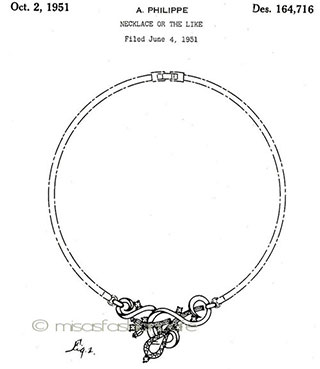 （画像用） Ｔｒｉｆａｒｉ　 トリファリ 1951年　ネックレス