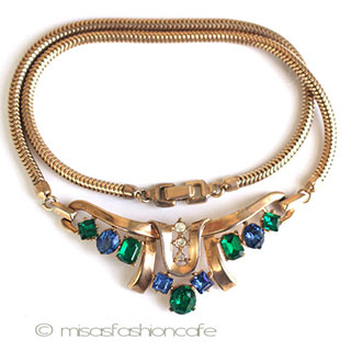 （画像用） Ｔｒｉｆａｒｉ　 トリファリ 1950年　ネックレス